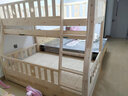 昭萱上下层实木床上下床双层高低床成年双人床上下铺儿童子母床多功能 上100下120cm(带抽屉+书架+床垫) 【帮送货上楼+包安装】-升级床板1.8cm左右 实拍图