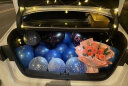 新新精艺婚房装饰气球生日桌飘结婚求婚布置用品派对装饰50个 满天星蓝色 实拍图
