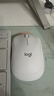 罗技（Logitech）M221 轻音鼠标 无线鼠标 办公鼠标 对称鼠标 带无线微型接收器 米白色 实拍图