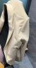 茵曼设计感捏褶收腰显瘦小西装2024春女装新款戗驳领不易皱外套 淡卡其 S 晒单实拍图