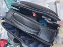 酷奇袋鼠 KQ定型双肩包商务男士电脑包大容量防水多隔层竖款方形背包新款 黑色 晒单实拍图