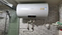 史密斯（A.O.SMITH）80升电热水器 无地线可安装 专利安全隔电 金圭内胆 速热节能 一键中温保温E80VDS 预约洗浴 实拍图