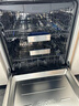 西门子（SIEMENS）14套全能舱 嵌入式洗碗机 动态环流烘干加强除菌 96小时UV存 全嵌式黑色 SJ43HB11KC 黑色面板 实拍图
