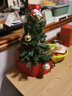 新新精艺桌面圣诞树圣诞节装饰品发光办公室酒店柜台橱窗场景布置60cm 实拍图