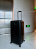 爱可乐（Echolac）超大容量拉杆箱时尚方形旅行箱TSA密码锁箱行李箱PC183K黑色28吋 实拍图