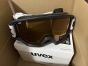 UVEX athletic滑雪镜 德国优维斯进口男女滑雪眼镜超清防雾可卡近视镜 LGL 增光镜 5505222030.黑.S2 实拍图