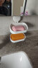 京东京造肥皂盒壁挂式香皂盒免打孔浴室卫生间吸盘置物架可沥水双层1个 晒单实拍图