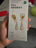 COOKSS婴儿勺子宝宝学吃饭弯弯训练勺叉子自主进食PPSU辅食勺餐具收纳盒 实拍图