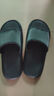 安尚芬拖鞋男士夏季新款室内家居简约轻便洗澡防滑踩屎感情侣凉拖鞋女 黑色 44-45 适合43-44（内长270MM） 实拍图