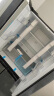 海尔（Haier）冰箱478升十字门变频节能新一级能效四开门对开门风冷无霜味保鲜阻氧干湿分储家用超薄大容量智能 478升银河灰+阻氧干湿分储+母婴专属空间 实拍图