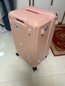 纯奢（CHEYSIR）五轮超大容量行李箱万向轮PC拉杆箱男女学生旅行箱密码箱包皮箱子 经典款-樱花粉·带减震刹车 26英寸 【创新5轮-干湿分离内里】 实拍图
