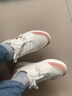 回力女鞋休闲小白鞋2026春季新款潮流百搭增高运动鞋学生厚底板鞋子 白砖红-四季款 39 实拍图