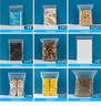 中锦食品自封袋透明密封袋封口袋塑封分装小号大号加厚pe收纳保鲜包装 18x26cm【8号】 16丝白边【偏厚厚度】100只 实拍图