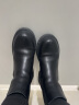 天美意烟筒靴女鞋商场同款复古加绒气质切尔西女靴短靴子女BB011DD2 黑色 37 晒单实拍图