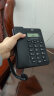 得力（deli）电话机座机 固定电话 办公家用  免提通话 大字按键 来电显示  33490黑 晒单实拍图