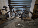 坎普（CAMP）RADON 公路车铝合金顺泰18变速单车圈刹运动赛车碳纤维前叉自行车 闪银色 18速 520码 实拍图