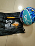 斯伯丁Spalding酷炫涂鸦橡胶耐磨室外7号篮球84-373Y蓝色 实拍图