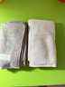洁丽雅（Grace）新疆棉抗菌毛巾加厚加大纯棉标准成人素色良品大毛巾2条装 实拍图