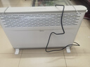 美的（Midea）取暖器 家用电暖器节能对流浴室暖风机家用卧室大面积省电电暖气对衡式取暖器 欧式快热炉 【铝导速热】浴室防水取暖器 实拍图