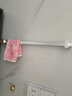 摩恩铝折叠晾毛巾架 卫浴五金挂件 卫生间置物架 厨卫挂件 挂篮 单杆毛巾架（50cm）-可加长接口 实拍图