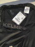 卡尔美（KELME） 运动健身服男套装透气长袖紧身衣加绒内搭保暖紧身裤 透气薄款套装(logo在中间) 2XL/185cm 实拍图