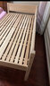 爵乐邦【可定制】爵乐邦 榉木儿童拼接床带护栏加宽床边床婴儿床儿童床 两面护栏（原木色） 200*100*40（可定做） 实拍图