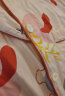 猫人【A级防螨抗菌纯棉】女士睡衣女春夏印花长袖开衫精梳棉杏色XL 实拍图