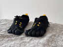 Vibram五指鞋男 户外跑步性能鞋运动越野训练障碍跑步鞋VTRAIL 黑色/黄色 40 实拍图