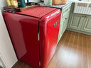 HCK哈士奇冰箱 【人气热销】107升小冰箱家用迷你单门客厅饮料冰柜1-2人冷冻冷藏两用宿舍冰箱130RDC 107L樱桃红|冷冻冷藏 实拍图