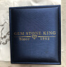 GEM STONE KING伦敦蓝托帕石项链925银镶8.52克拉公主方宝石吊坠送女友礼物 实拍图
