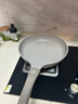 红厨陶瓷平底锅不粘锅小煎锅家用煎蛋煎牛排专用电磁炉锅26cm灰色 实拍图