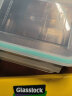 Glasslock 进口耐热钢化玻璃保鲜盒便当饭盒可微波加厚耐摔硅胶圈颜色随机 分隔 920ml +便当包包 实拍图
