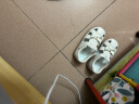 江博士学步鞋 夏季女童学步凉鞋蝴蝶结包头儿童凉鞋B14242W026米色 25 晒单实拍图
