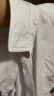雅鹿短袖衬衫男商务休闲工装衬衣吸汗透气男士衬衫 白色平纹1408 40  晒单实拍图