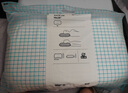 宜家（IKEA） 克鲁布斯珀勒人体工学深睡枕护颈椎记忆海绵枕芯 【组合】枕芯+枕套-深灰色 单只 实拍图