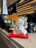 楚象招财猫摆件自动招手店铺前台招财装饰品水晶发财树送朋友开业礼物 米色时尚招财猫开业礼品摆件【礼盒装】 实拍图