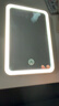 名创优品（MINISO）MiroPad方形LED台镜 白色 实拍图