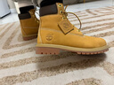 添柏岚（Timberland）经典6寸男女同款大黄靴环保户外防水真皮 12909W女款-小麦色 37.5 实拍图