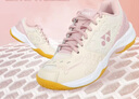 YONEX尤尼克斯羽毛球鞋yy女款训练透气缓震SHB101CR 米粉 38 实拍图