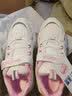 回力童鞋儿童保暖小白鞋春季新款女童加绒棉鞋男童运动鞋 米粉 36 内长约23cm 实拍图