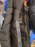 MQD2022冬装新款童装男童连帽中长款羽绒服三防蓄热保暖外套洋气 黑色 150 晒单实拍图
