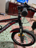 凤凰（Phoenix）儿童自行车山地车男女学生脚踏车6-15岁童车 霸道 黑红色 20寸 晒单实拍图