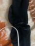 鸿星尔克袜子男组合袜（3双装）运动袜舒适简约中低筒套装袜子 亮浅花灰/正黑/正黑 通用维尺码 实拍图