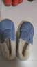 卡帝乐鳄鱼踩屎感棉拖鞋男冬季加绒保暖棉拖居家棉鞋子男 1009M 蓝色 44-45 实拍图