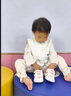 卡特兔婴儿学步鞋儿童凉鞋早秋宝宝机能鞋网面童鞋宝宝幼儿园稳步小K盾 白粉黄-凉鞋 21 内长13.0cm 脚长12.0-12.5 实拍图