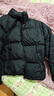 网易严选25新品90鸭绒超蓬羽绒服休闲面包服石墨烯保暖轻量抗菌防泼水 25秋冬立领-静谧黑 M 实拍图