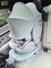 Heekin智舱H7儿童安全座椅汽车用0-12岁婴儿宝宝车载可坐躺智能通风加热 落樱粉MAX(加配+全罩式遮阳篷) 实拍图