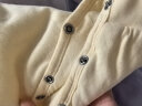 童泰秋冬0-6月婴儿衣服男女蝴蝶衣TS33D612-DS 黄色 66cm 实拍图