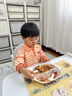 英氏（YEEHOO）一次性餐垫便携外出婴儿桌垫防油防水儿童幼儿餐椅餐桌垫桌布 动物世界【10片外出套装】 实拍图