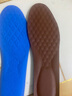 回力（Warrior）牛皮鞋垫皮鞋男女运动商务透气吸汗减震hl5029 棕色 41-42  实拍图